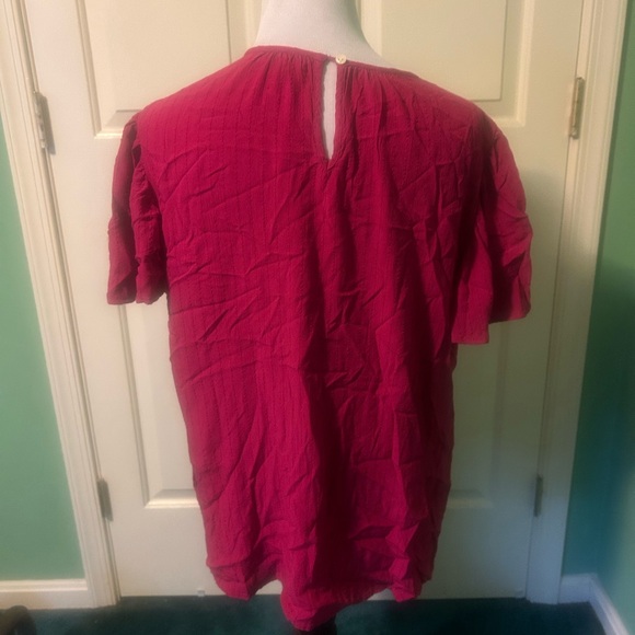 Women's Pink Tunic Top - Picture 2 of 3